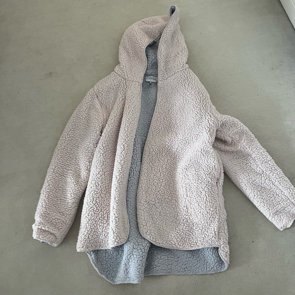 Urban Outfitters reversible fluffy coat